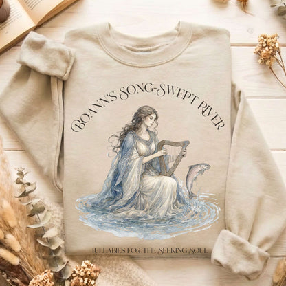 Boann's Song-Swept River Celtic Mythology Sweatshirt