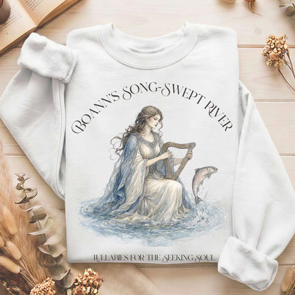 Boann's Song-Swept River Celtic Mythology Sweatshirt