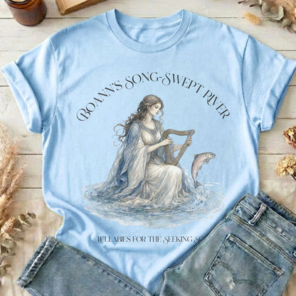 Boann's Song-Swept River Celtic Mythology T-Shirt