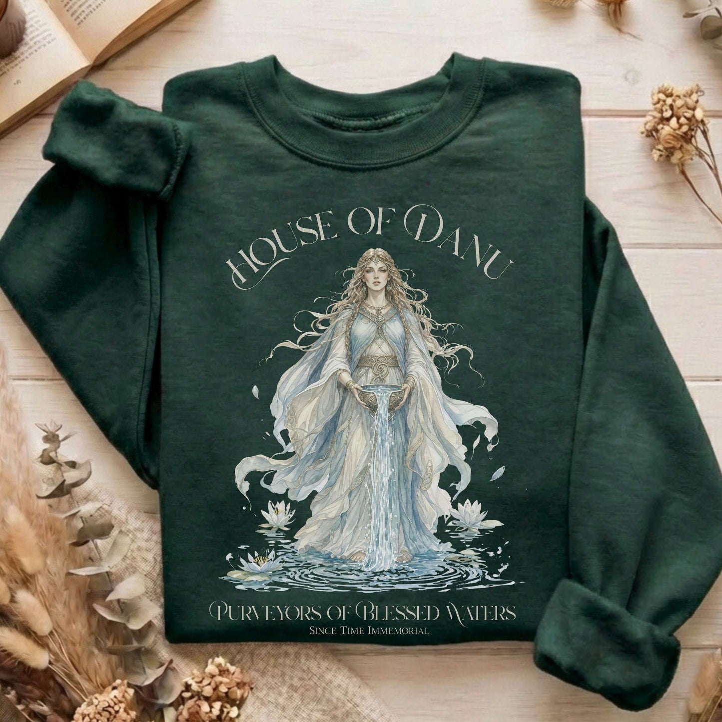 House of Danu Celtic Mythology Sweatshirt