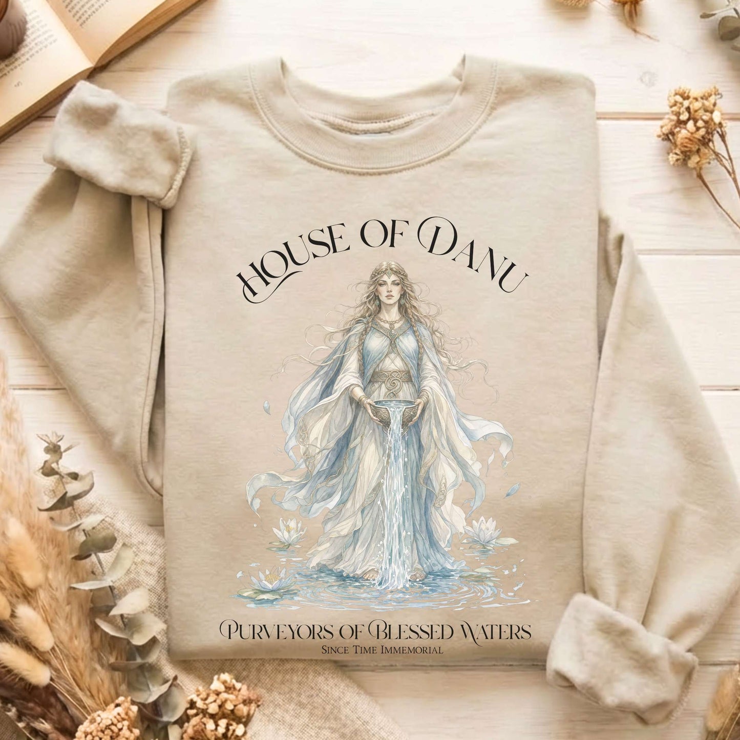House of Danu Celtic Mythology Sweatshirt