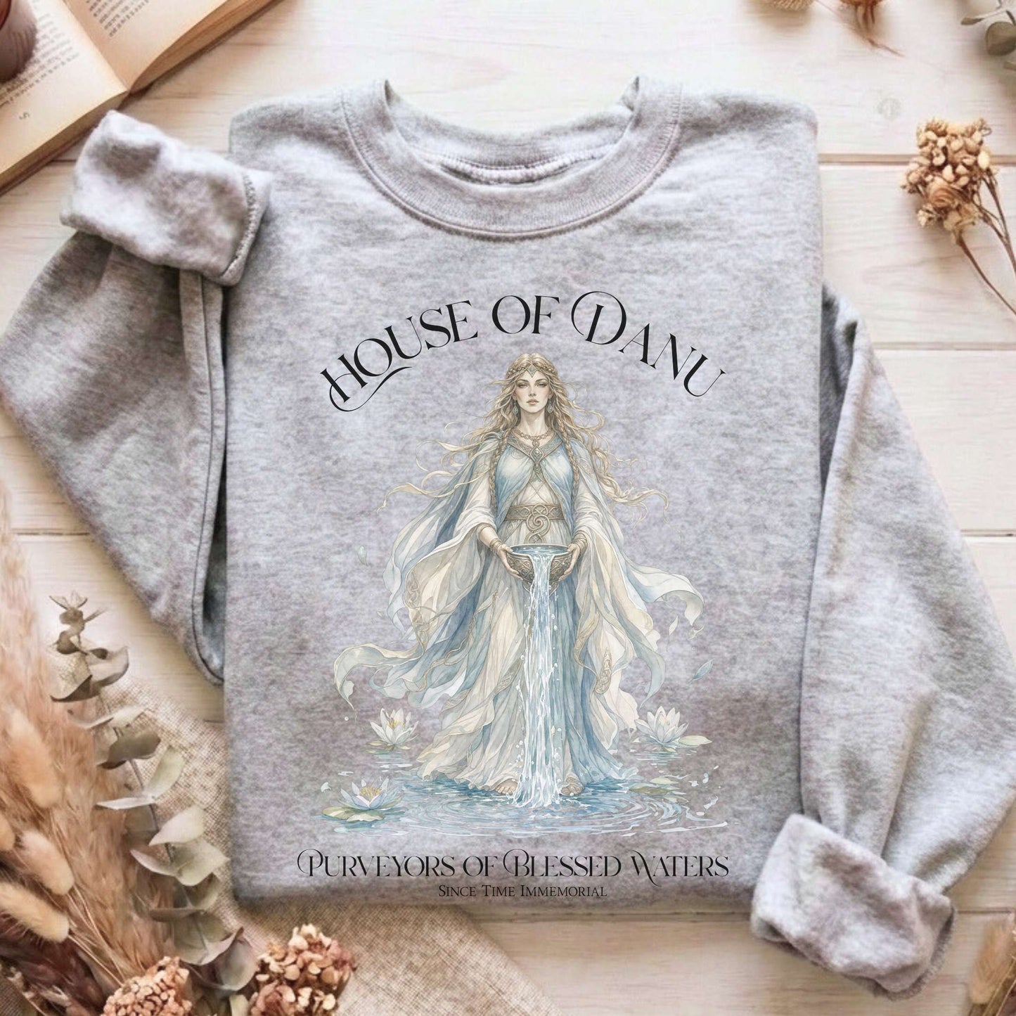 House of Danu Celtic Mythology Sweatshirt