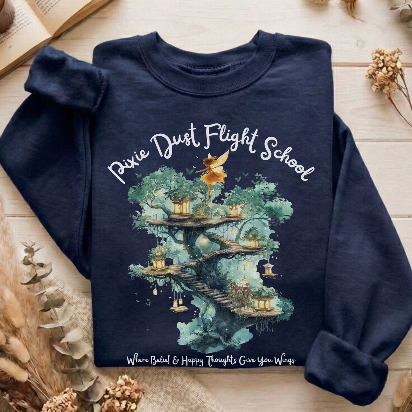 Sweatshirt Navy / S Design 183 Sweatshirt The Mystic Eden