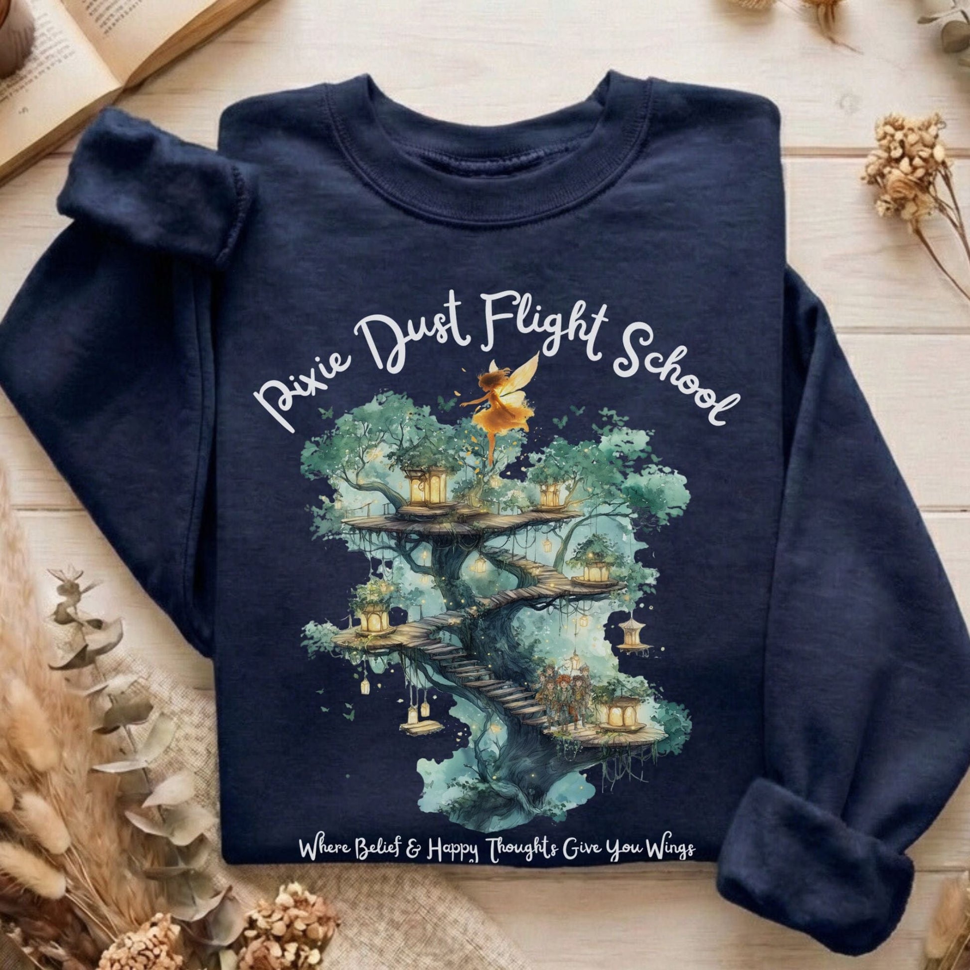 Sweatshirt Navy / S Design 183 Sweatshirt The Mystic Eden
