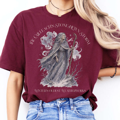 The Cailleach's Stone-Hewn Storm Irish Mythology T-Shirt