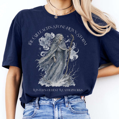 The Cailleach's Stone-Hewn Storm Irish Mythology T-Shirt