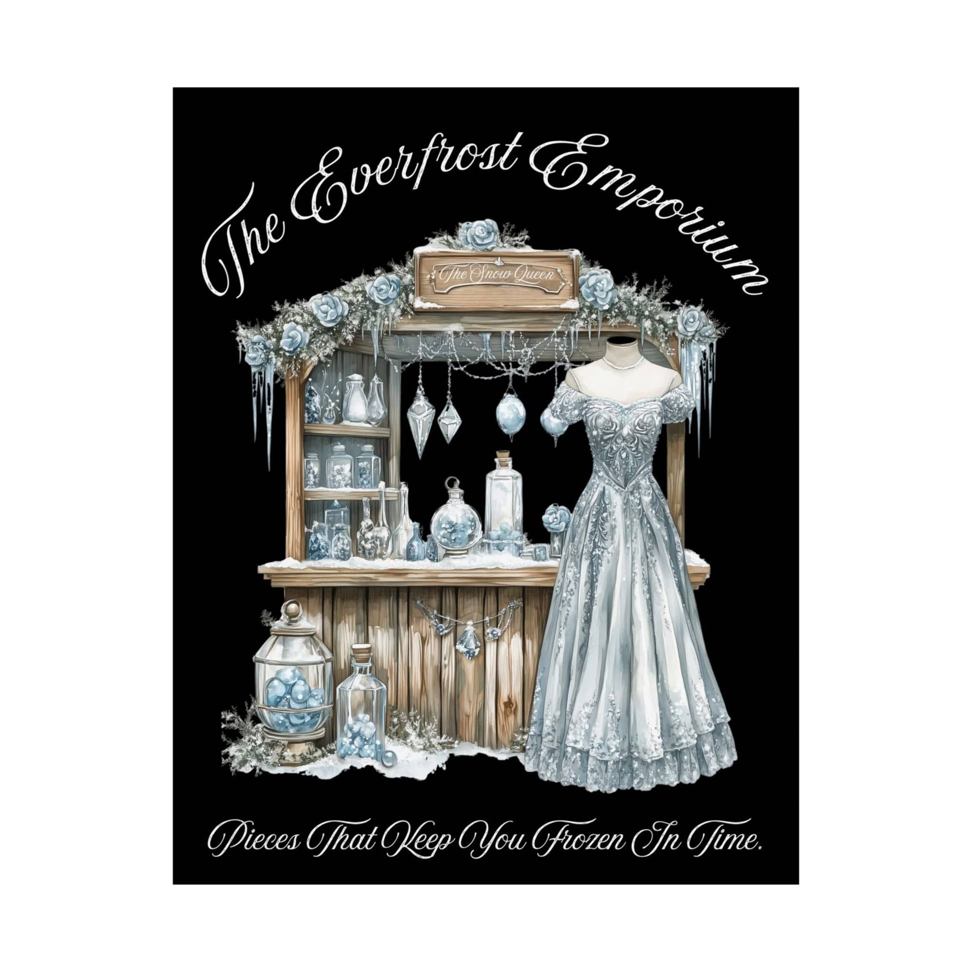 Art Prints 11″ x 14″ / Matte Design 176B - Art Print The Mystic Eden