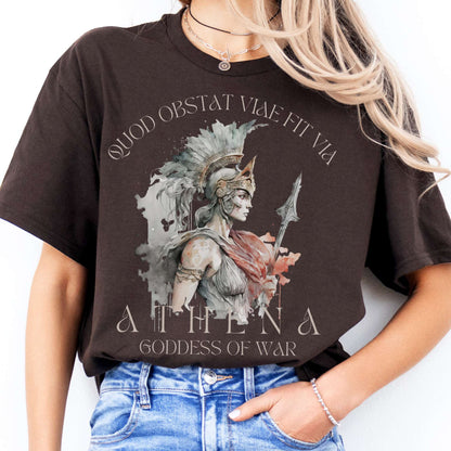 T-Shirt Athena Greek Mythology T-Shirt The Mystic Eden