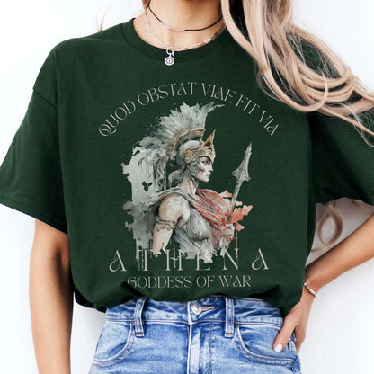 T-Shirt Athena Greek Mythology T-Shirt The Mystic Eden