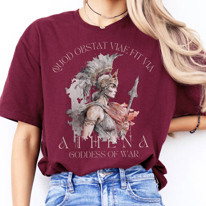 T-Shirt Athena Greek Mythology T-Shirt The Mystic Eden