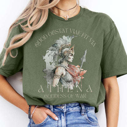 T-Shirt Athena Greek Mythology T-Shirt The Mystic Eden