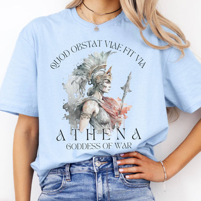 T-Shirt Athena Greek Mythology T-Shirt The Mystic Eden