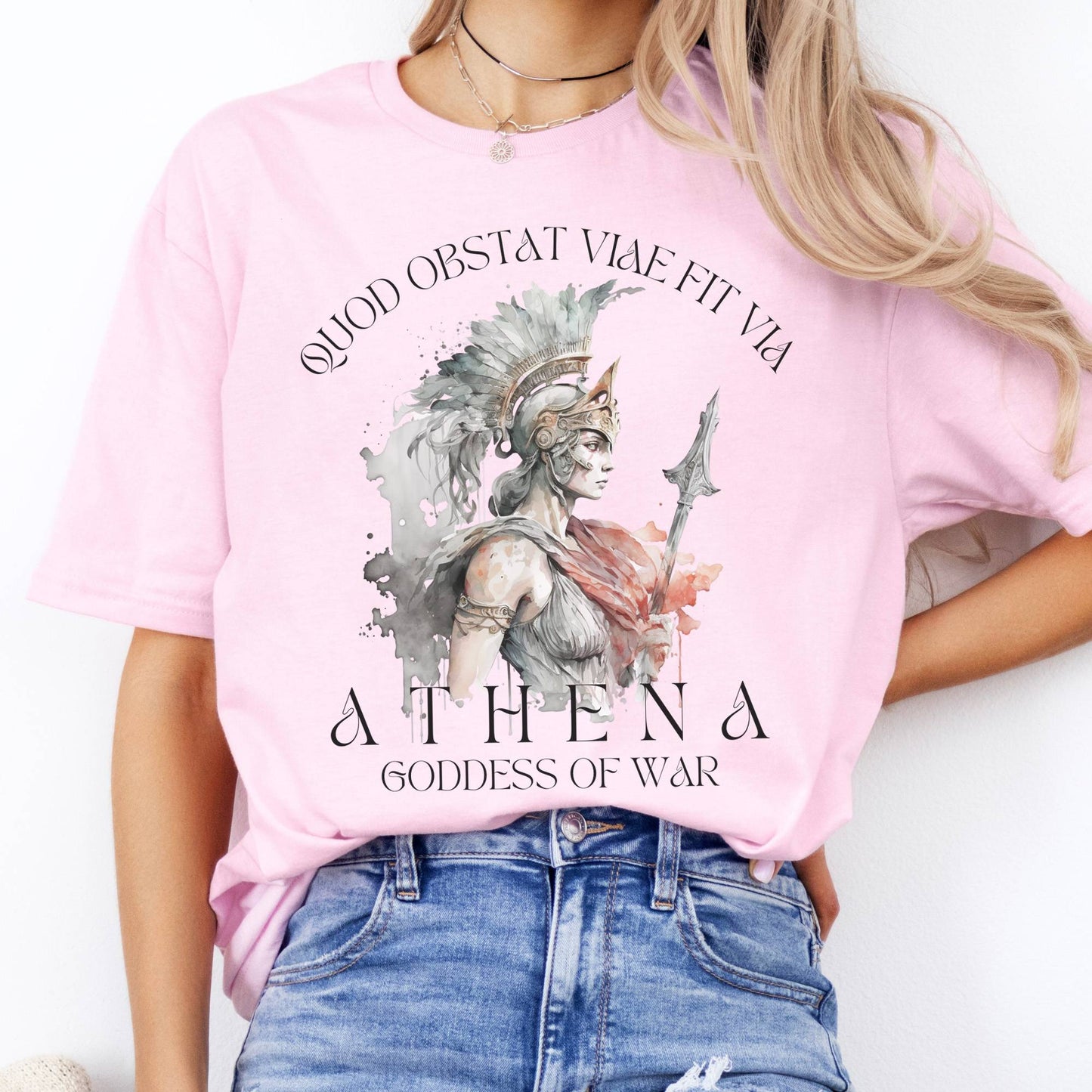 T-Shirt Athena Greek Mythology T-Shirt The Mystic Eden
