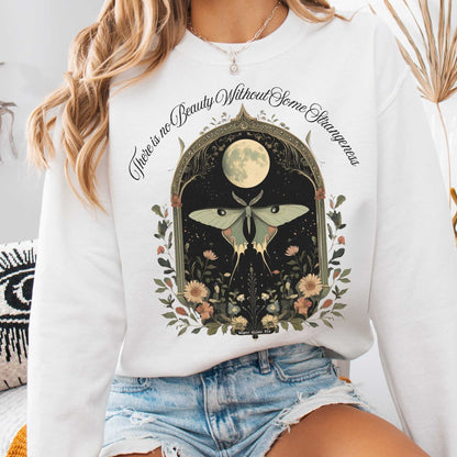 There is no Beauty Without Some Strangeness Poe Sweatshirt