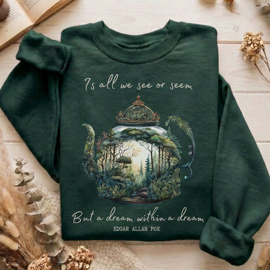 Sweatshirt Forest Green / S Design 35 Sweatshirt The Mystic Eden