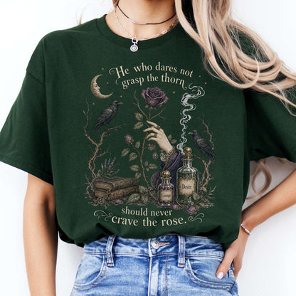 He Who Dares Not Grasp the Thorn Anne Brontë Literary T-Shirt