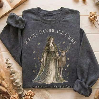 Flidais' Woodland Court Irish Mythology Sweatshirt