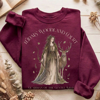 Flidais' Woodland Court Irish Mythology Sweatshirt