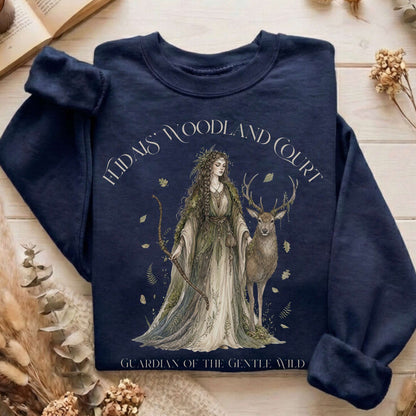 Flidais' Woodland Court Irish Mythology Sweatshirt