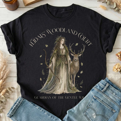 Flidais' Woodland Court Irish Mythology T-Shirt