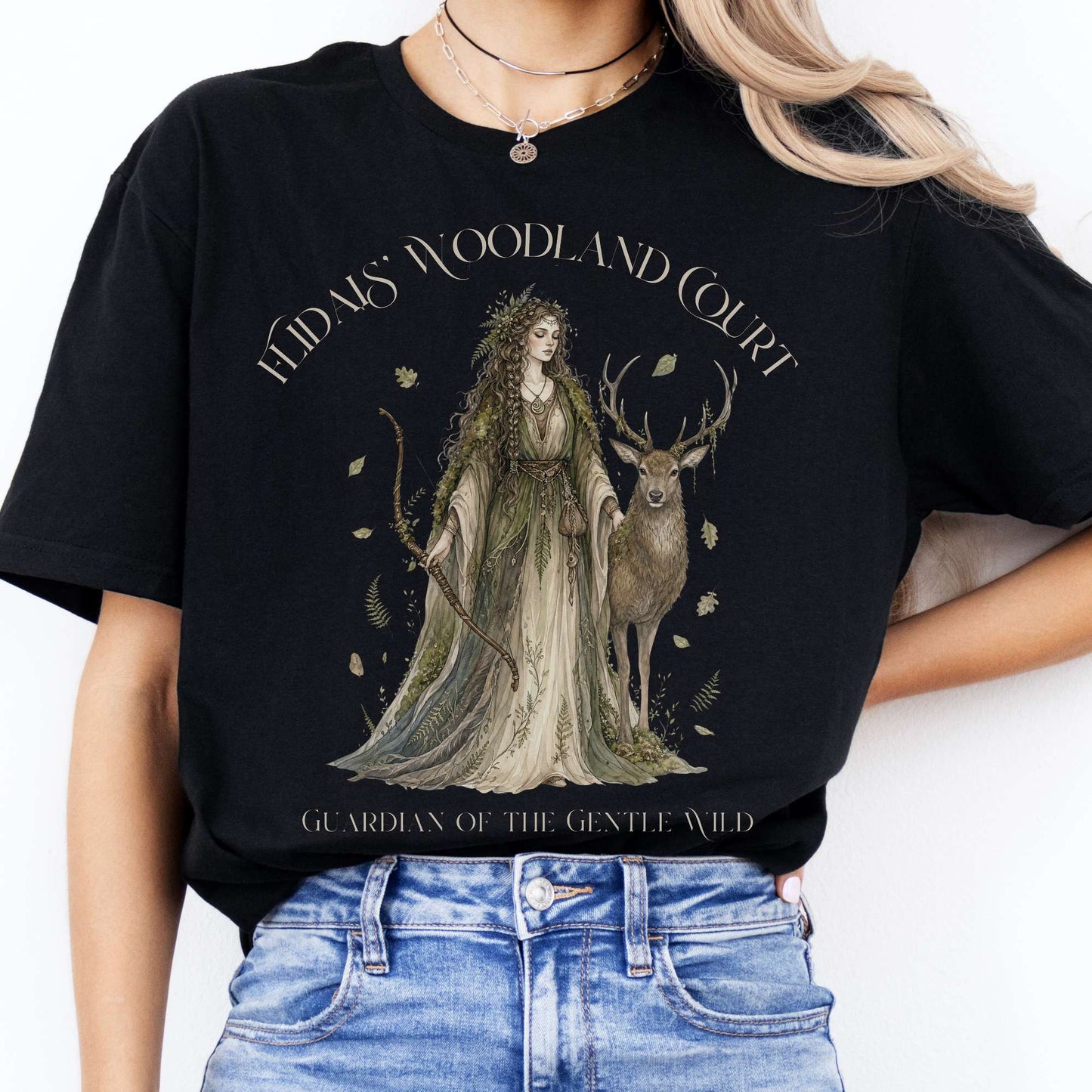 Flidais' Woodland Court Irish Mythology T-Shirt