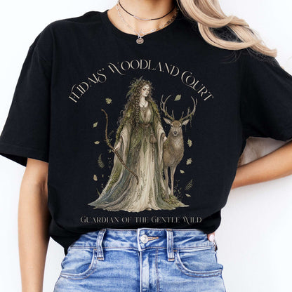 Flidais' Woodland Court Irish Mythology T-Shirt