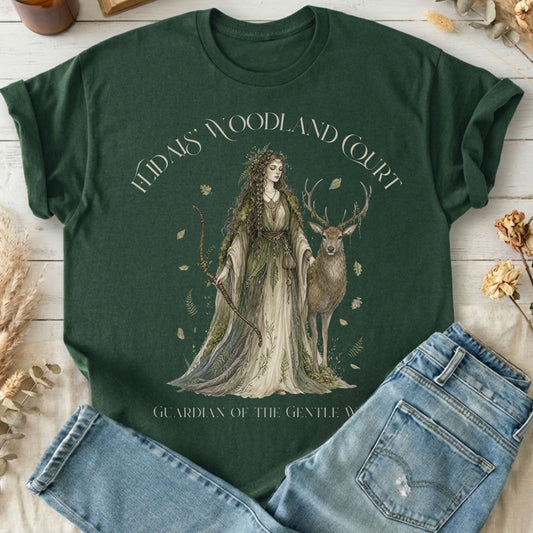 Flidais' Woodland Court Irish Mythology T-Shirt