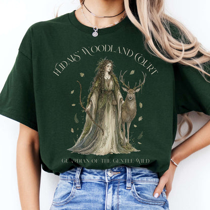 Flidais' Woodland Court Irish Mythology T-Shirt