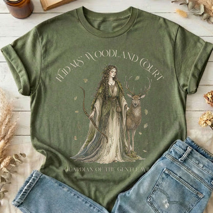 Flidais' Woodland Court Irish Mythology T-Shirt