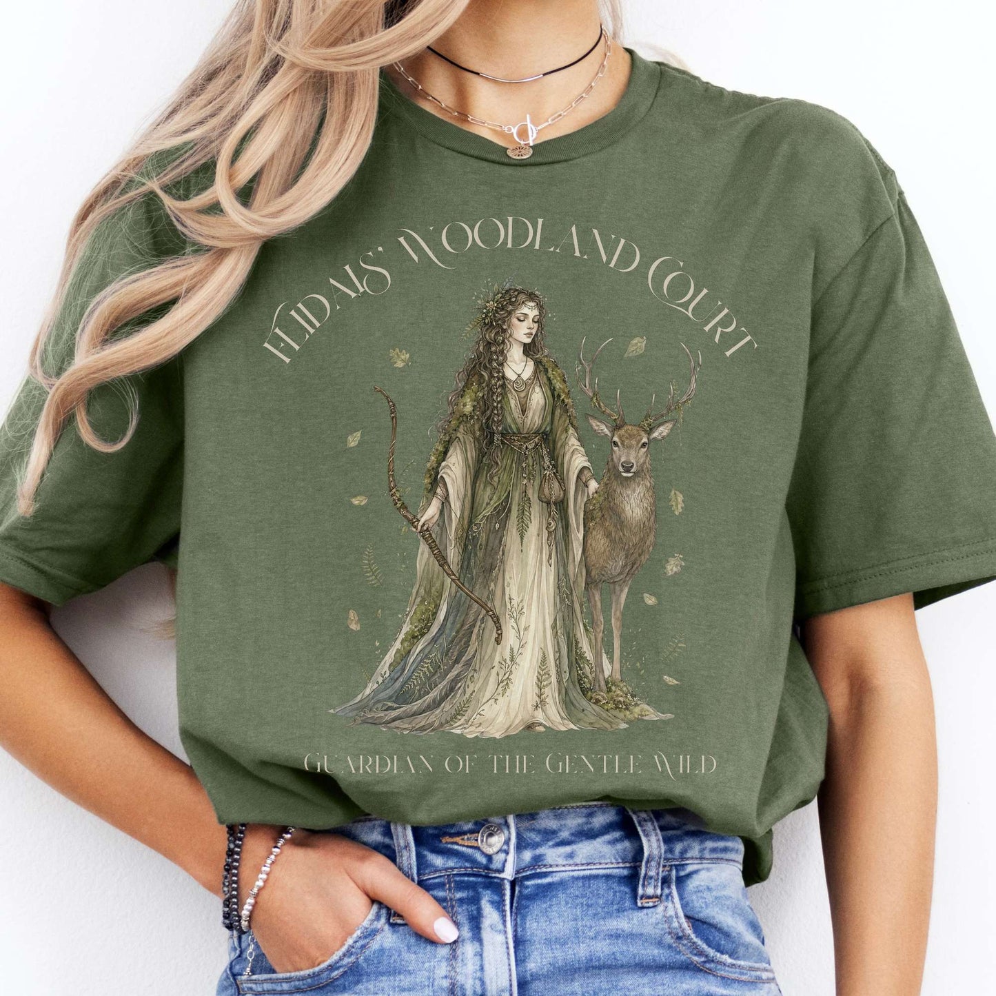 Flidais' Woodland Court Irish Mythology T-Shirt