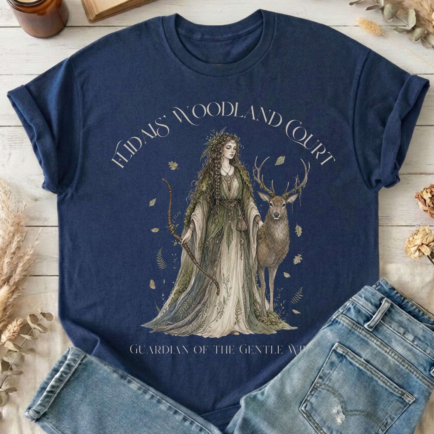 Flidais' Woodland Court Irish Mythology T-Shirt