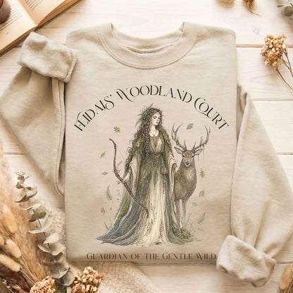 Flidais' Woodland Court Irish Mythology Sweatshirt