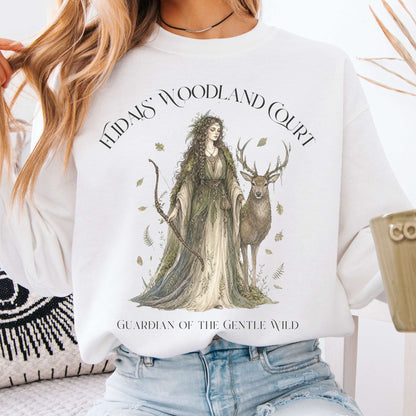 Flidais' Woodland Court Irish Mythology Sweatshirt