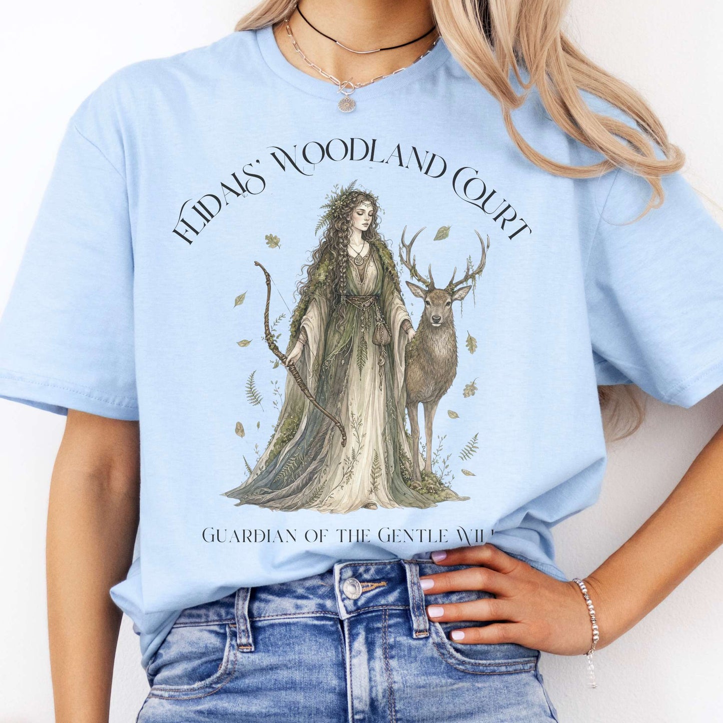Flidais' Woodland Court Irish Mythology T-Shirt
