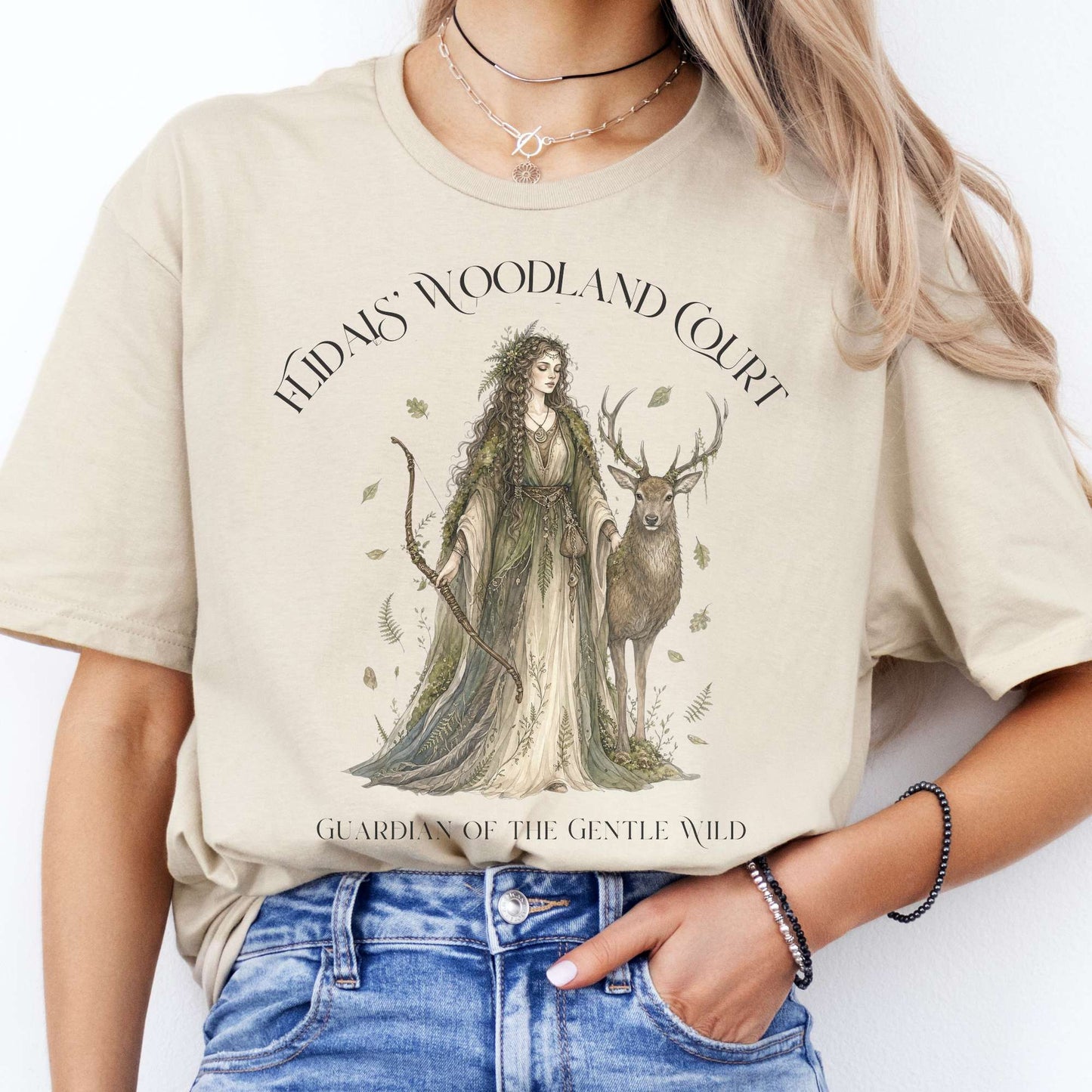 Flidais' Woodland Court Irish Mythology T-Shirt