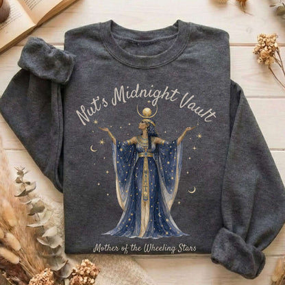 Nut's Midnight Vault Egyptian Mythology Sweatshirt