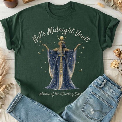 Nut's Midnight Vault Egyptian Mythology T-Shirt