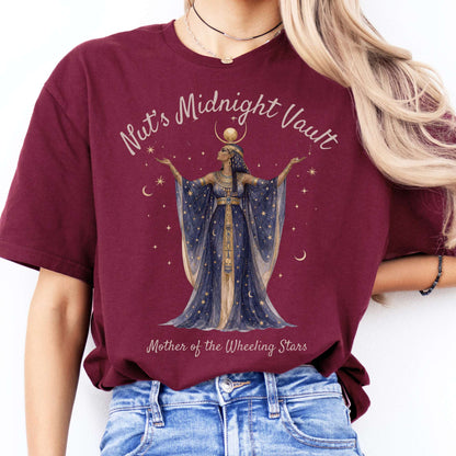 Nut's Midnight Vault Egyptian Mythology T-Shirt