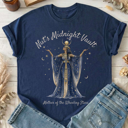 Nut's Midnight Vault Egyptian Mythology T-Shirt