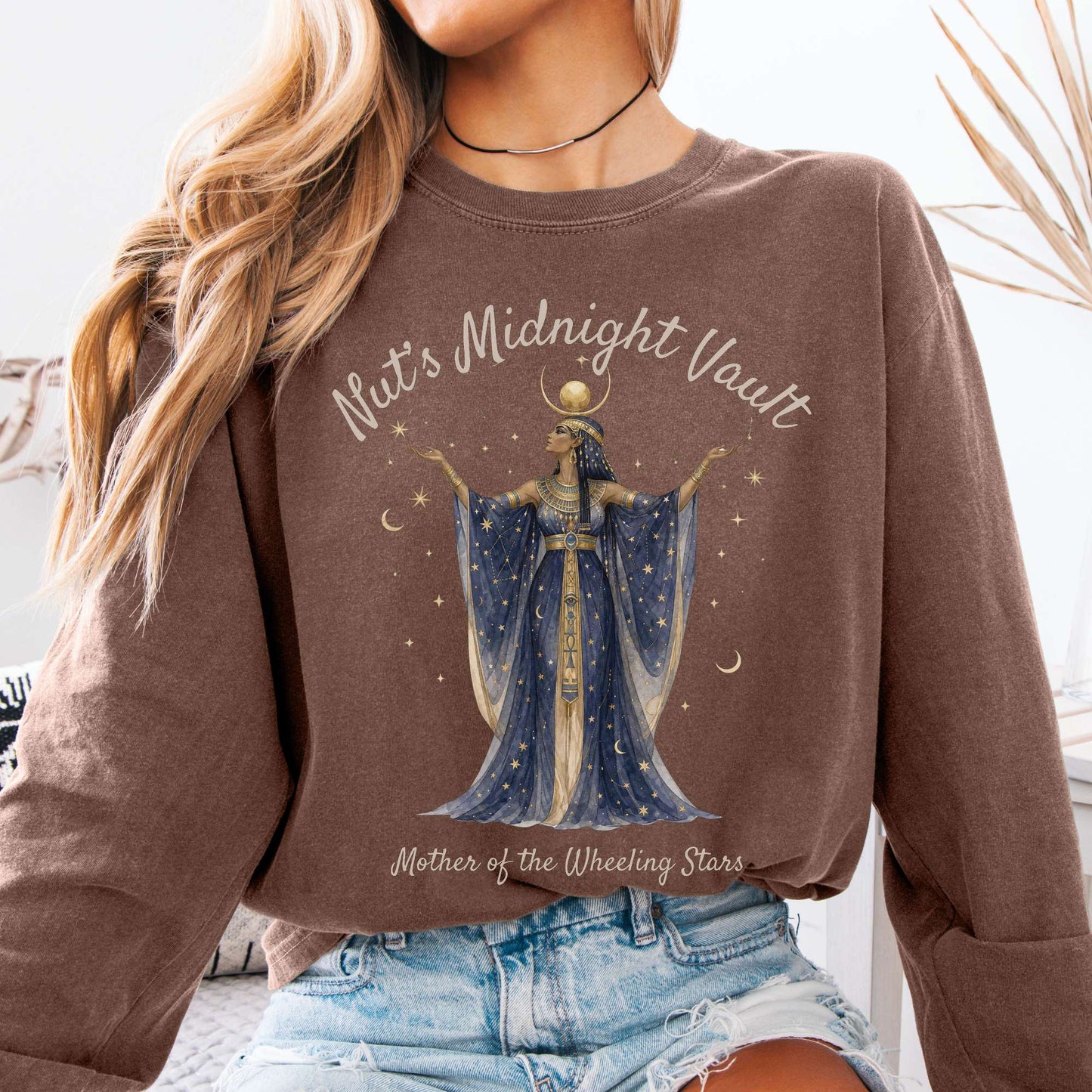 Long-sleeve Espresso / S Design 353 Long Sleeve The Mystic Eden
