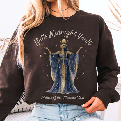 Sweatshirt Dark Chocolate / S Design 353 Crewneck Sweatshirt The Mystic Eden