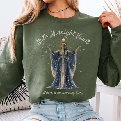 Sweatshirt Military Green / S Design 353 Crewneck Sweatshirt The Mystic Eden