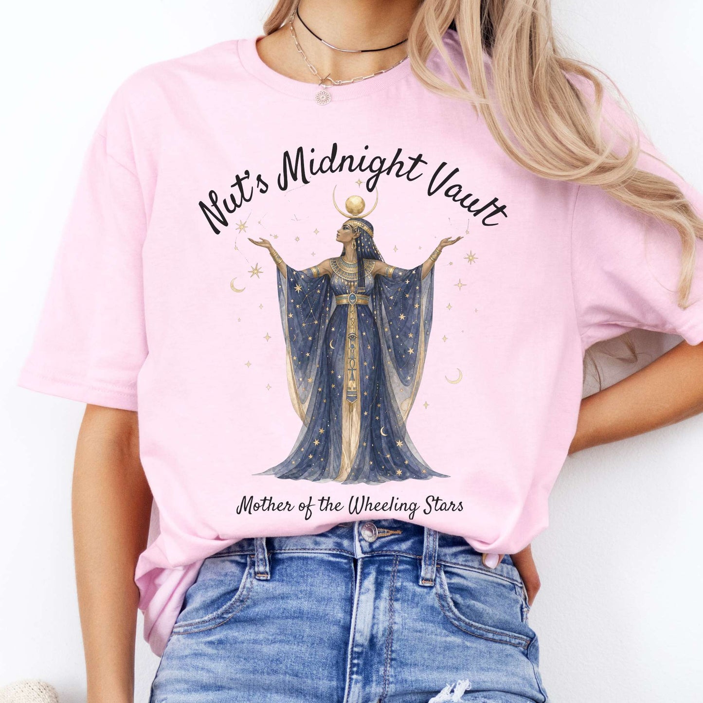 Nut's Midnight Vault Egyptian Mythology T-Shirt