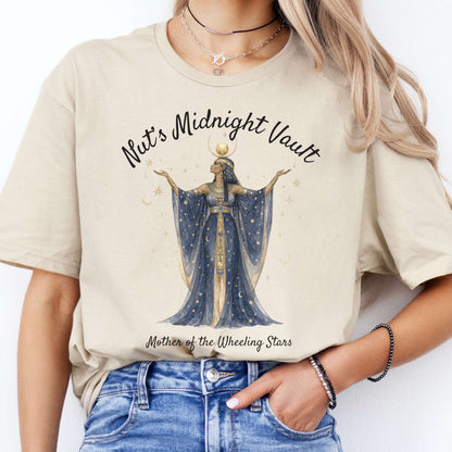 Nut's Midnight Vault Egyptian Mythology T-Shirt