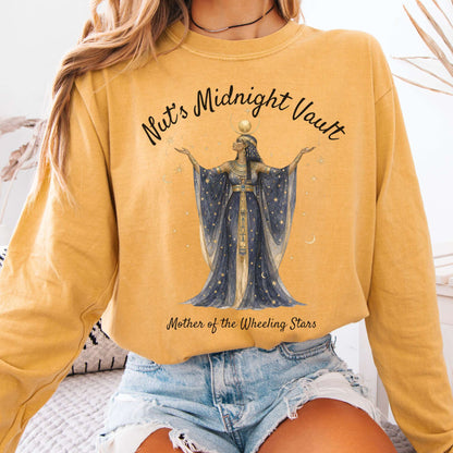 Long-sleeve Mustard / S Design 353 Long Sleeve The Mystic Eden