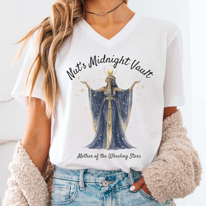 V-neck White / S Design 353 V-neck The Mystic Eden