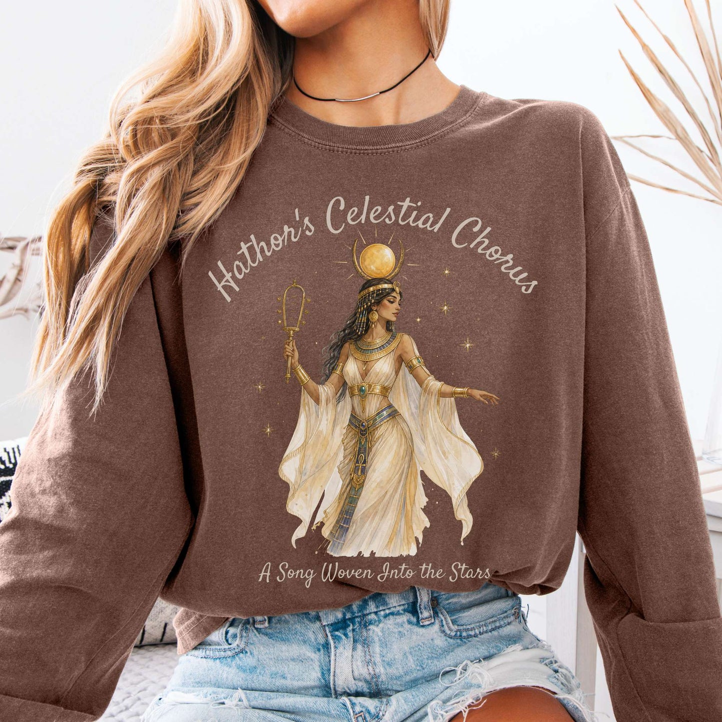 Long-sleeve Espresso / S Design 354 Long Sleeve The Mystic Eden