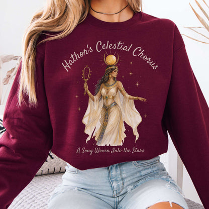 Sweatshirt Maroon / S Design 354 Crewneck Sweatshirt The Mystic Eden