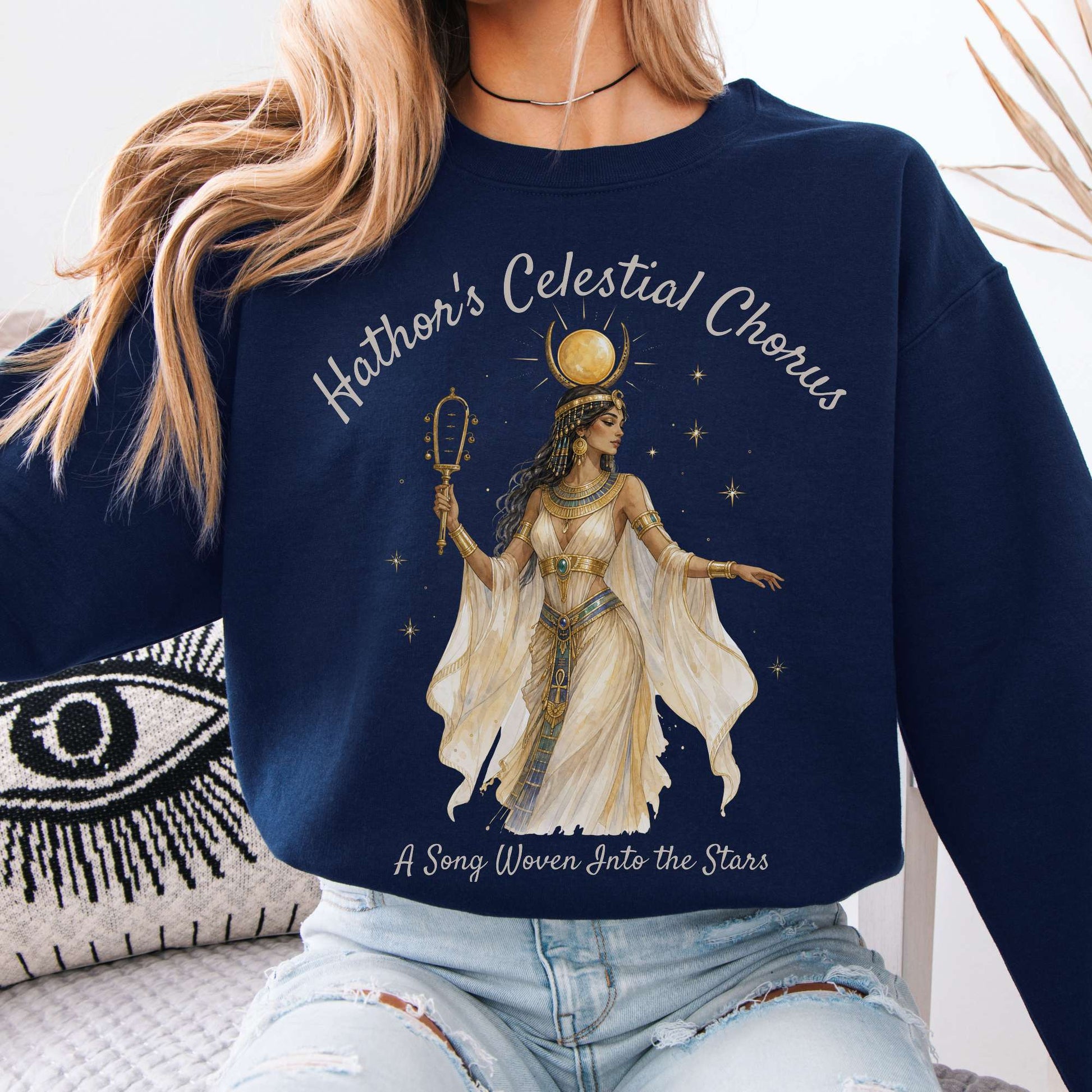 Sweatshirt Navy / S Design 354 Crewneck Sweatshirt The Mystic Eden