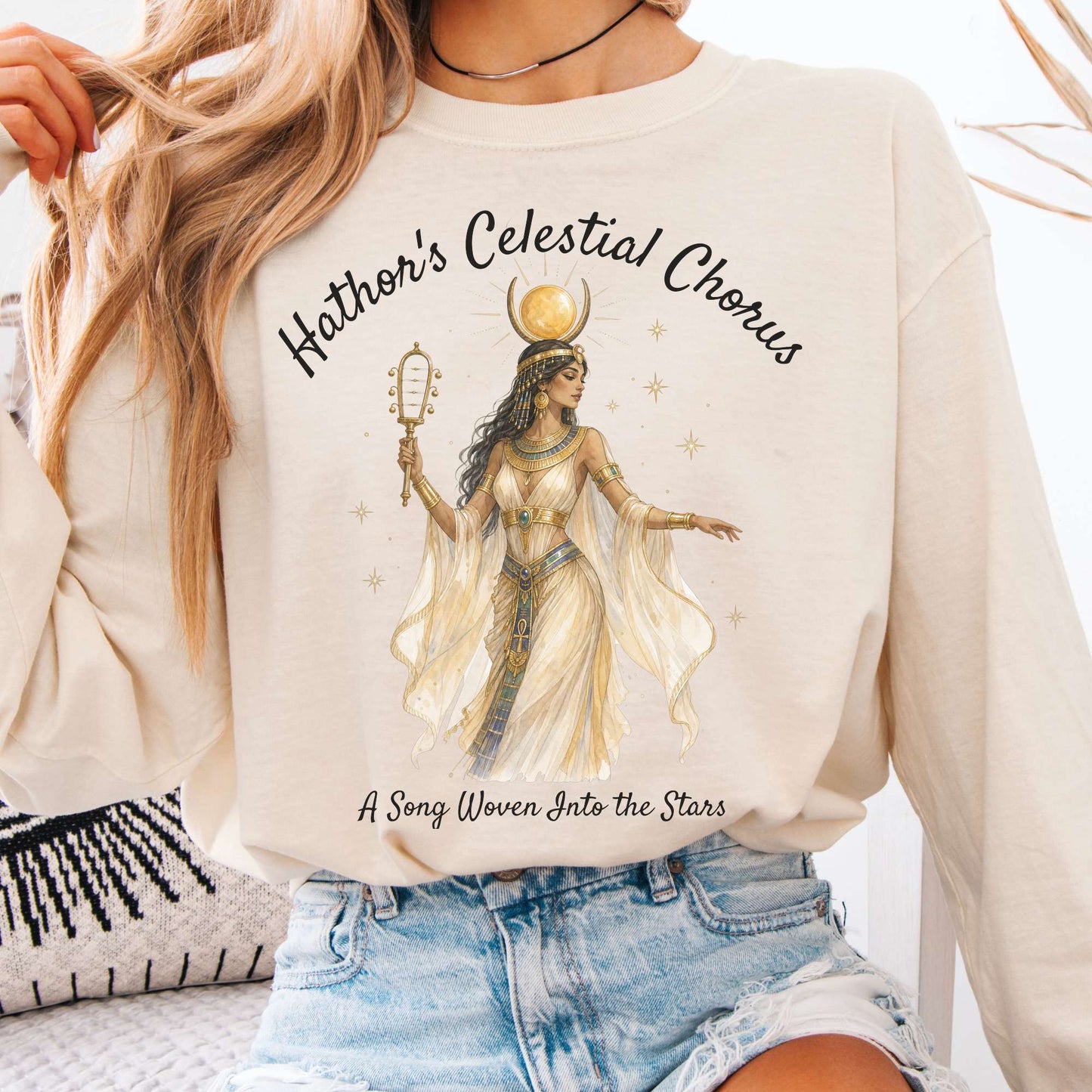 Long-sleeve Ivory / S Design 354 Long Sleeve The Mystic Eden